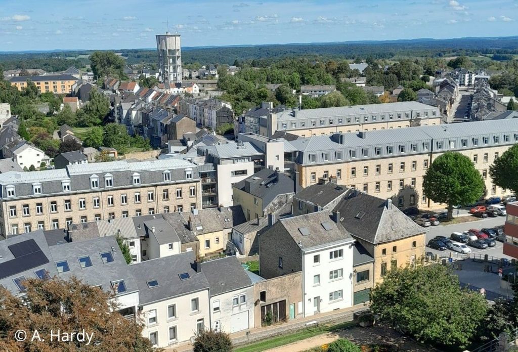 Arlon et son château d'eau